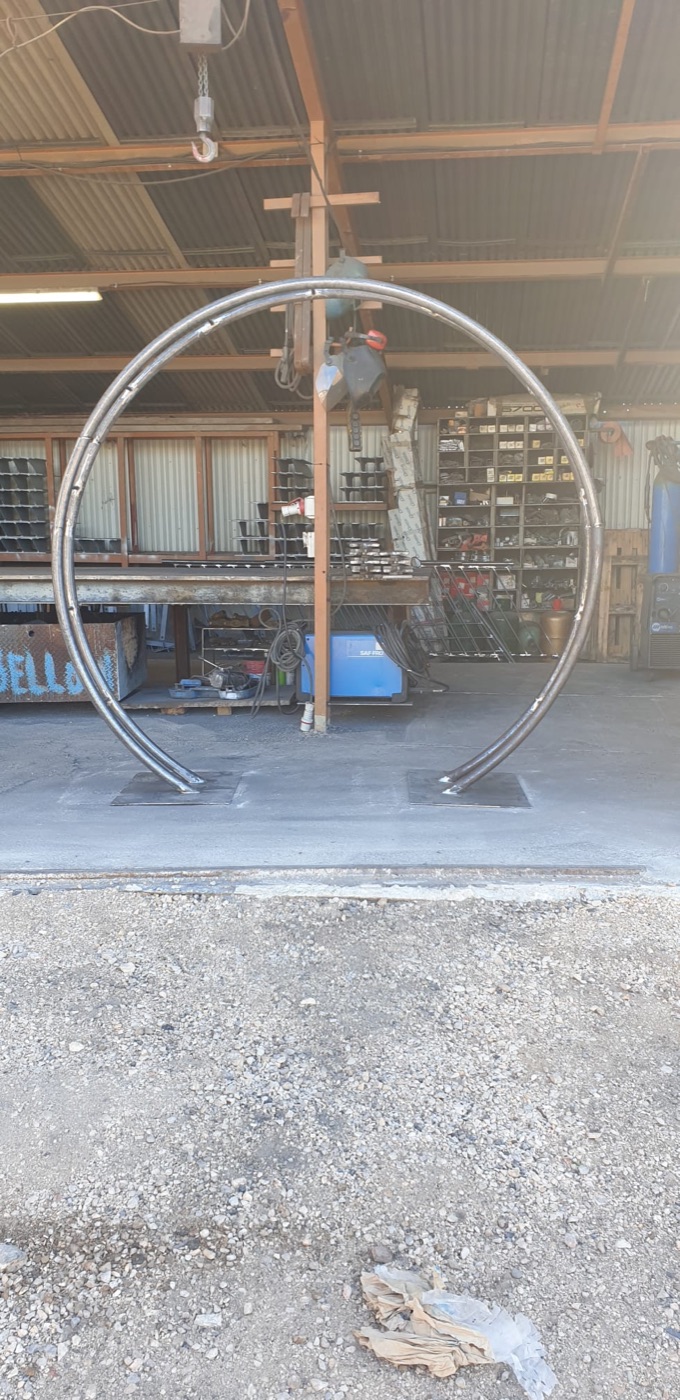 Grille de défense en fer forgé réalisé par l'Atelier Gombertois — ferronnerie à Marseille