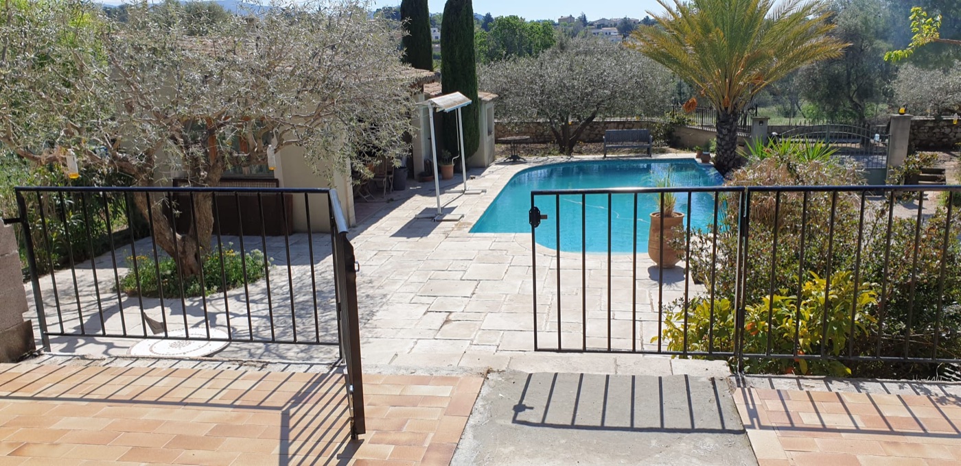 Ouvrage de ferronnerie sur mesure réalisé par l'Atelier Gombertois à Marseille