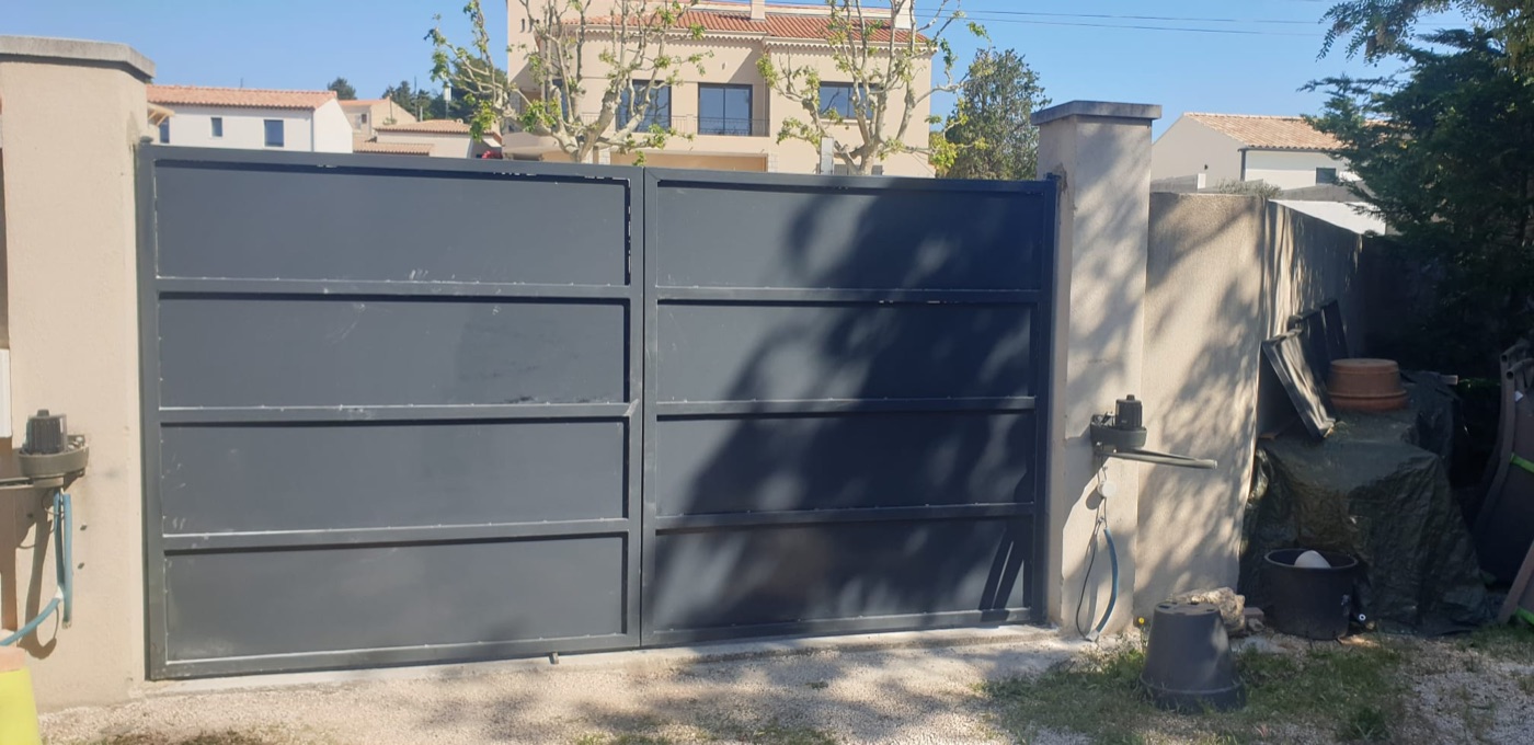 Ouvrage de ferronnerie sur mesure réalisé par l'Atelier Gombertois à Marseille