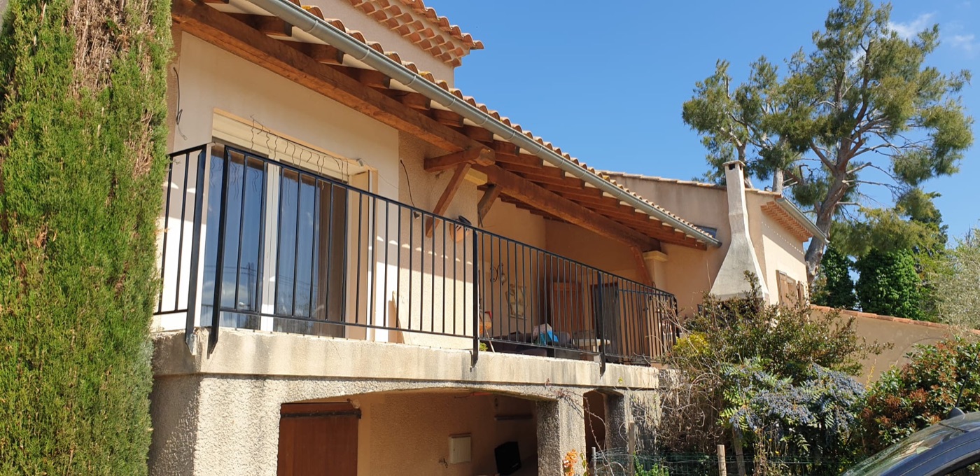 Ouvrage de ferronnerie sur mesure réalisé par l'Atelier Gombertois à Marseille