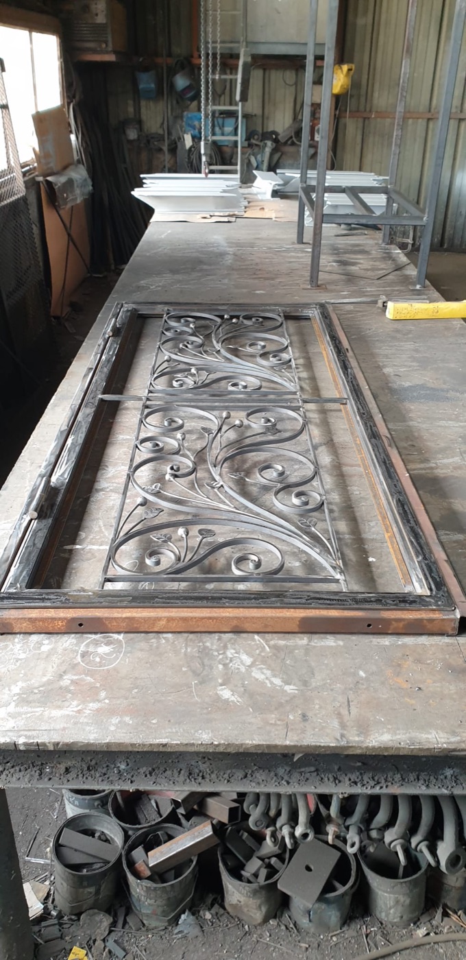 Ouvrage de ferronnerie sur mesure réalisé par l'Atelier Gombertois à Marseille