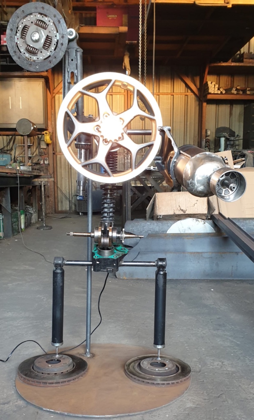 Ouvrage de ferronnerie sur mesure réalisé par l'Atelier Gombertois à Marseille