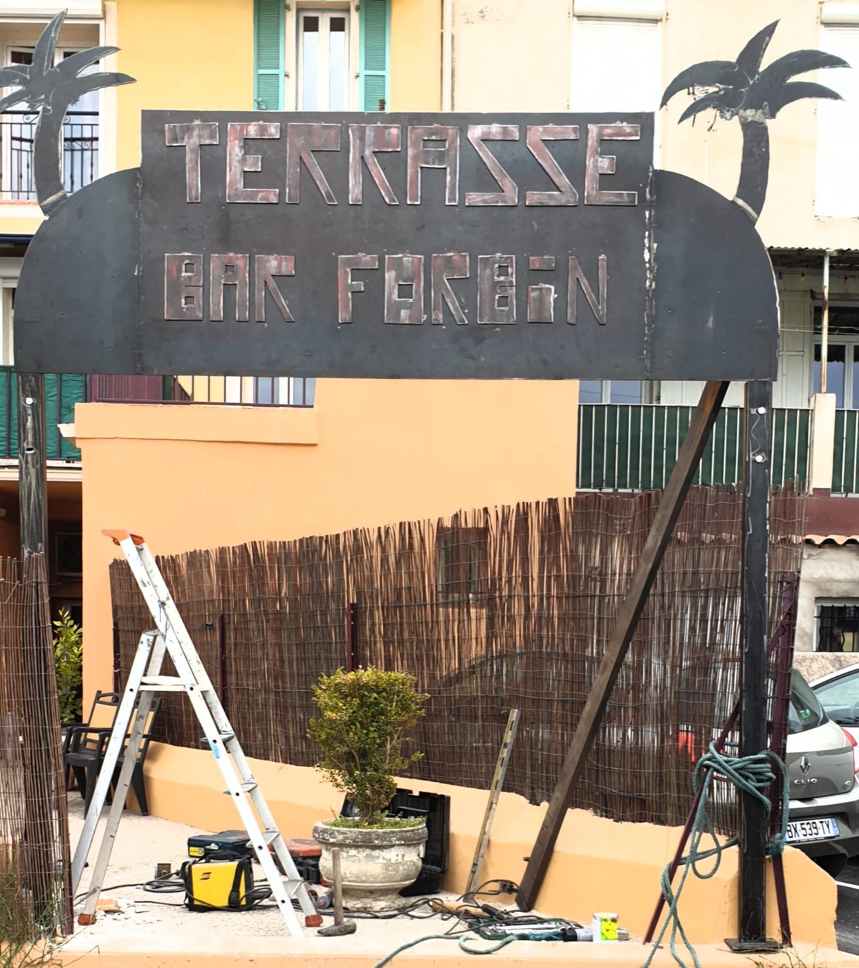 Ouvrage de ferronnerie sur mesure réalisé par l'Atelier Gombertois à Marseille