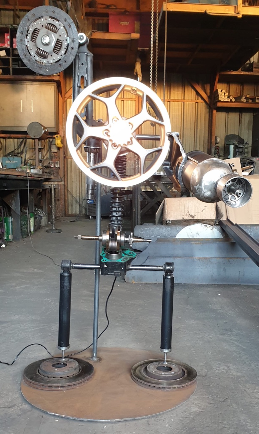 Ouvrage de ferronnerie sur mesure réalisé par l'Atelier Gombertois à Marseille