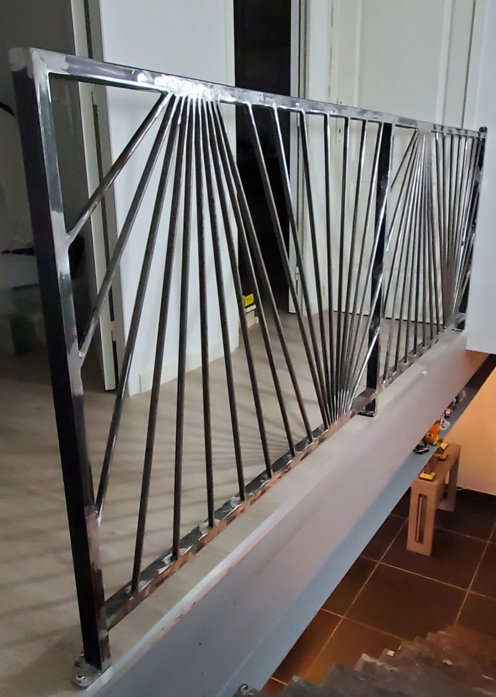 Ouvrage de ferronnerie sur mesure réalisé par l'Atelier Gombertois à Marseille