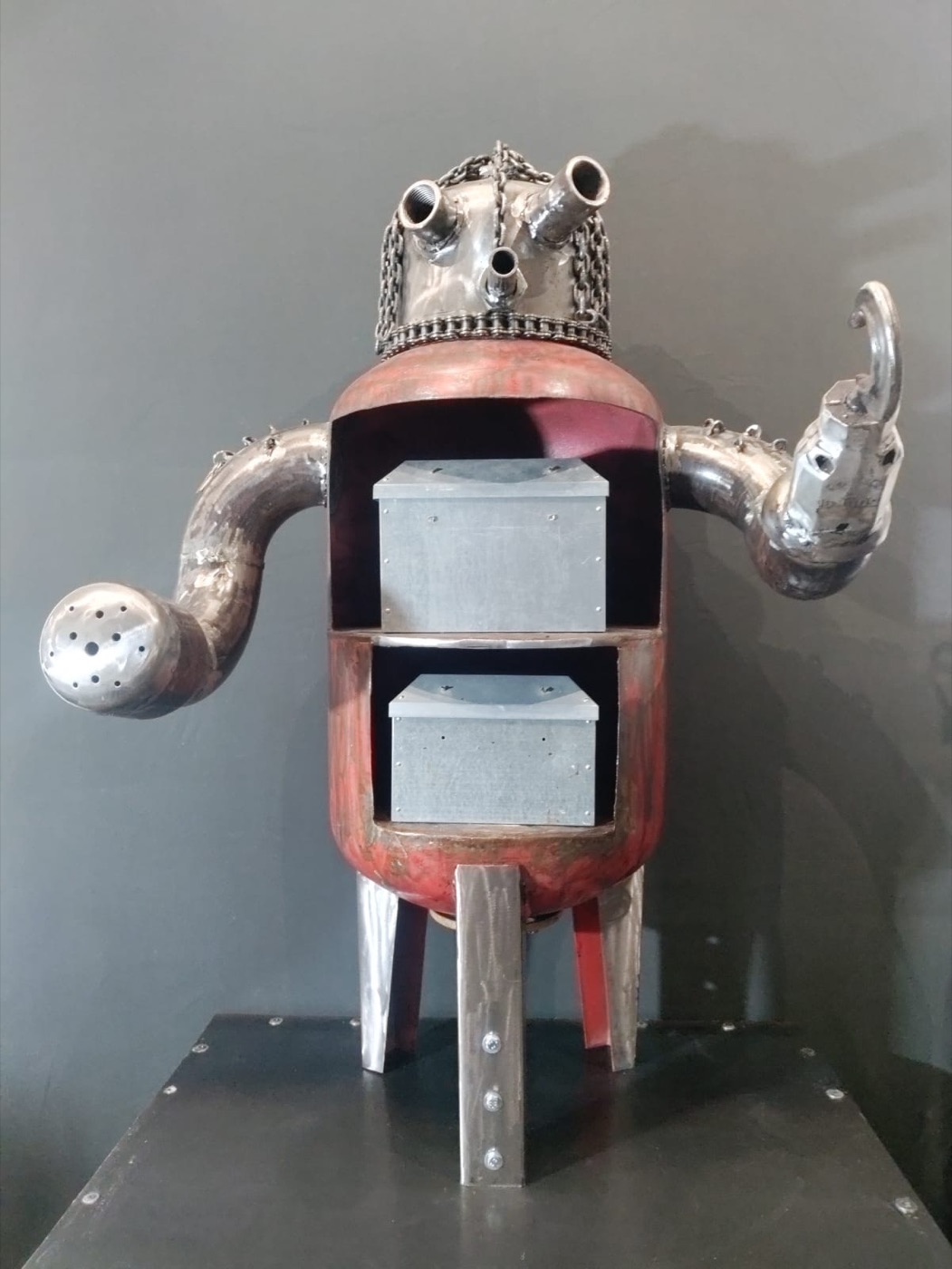 Ouvrage de ferronnerie sur mesure réalisé par l'Atelier Gombertois à Marseille