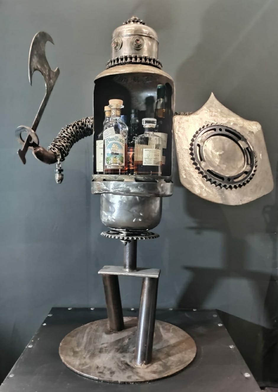 Ouvrage de ferronnerie sur mesure réalisé par l'Atelier Gombertois à Marseille